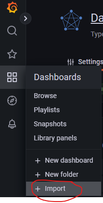 json grafana