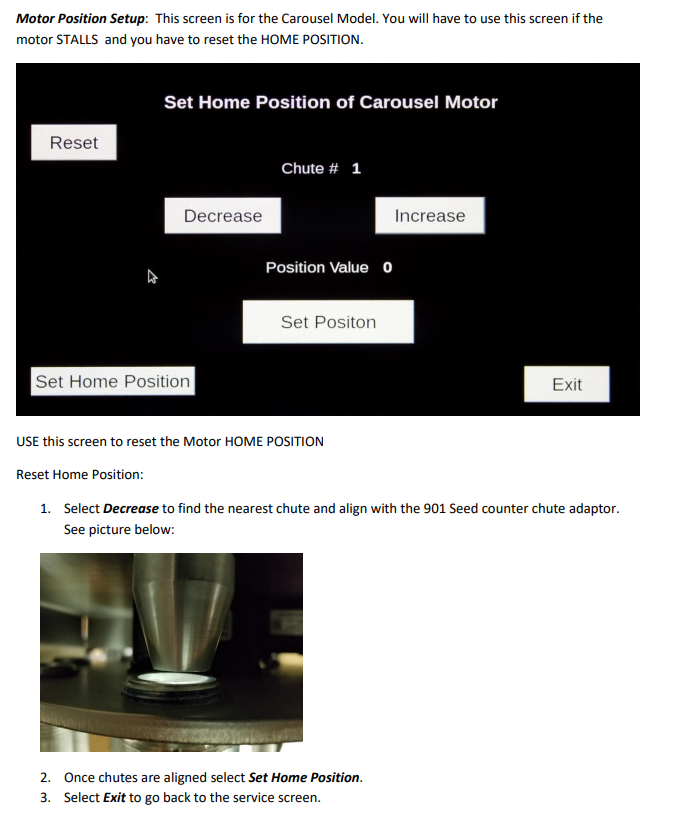 chute information