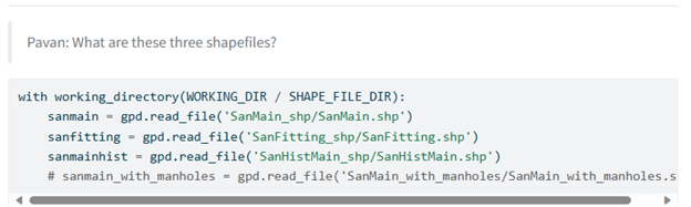 three shape files