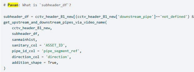 what is subheader df