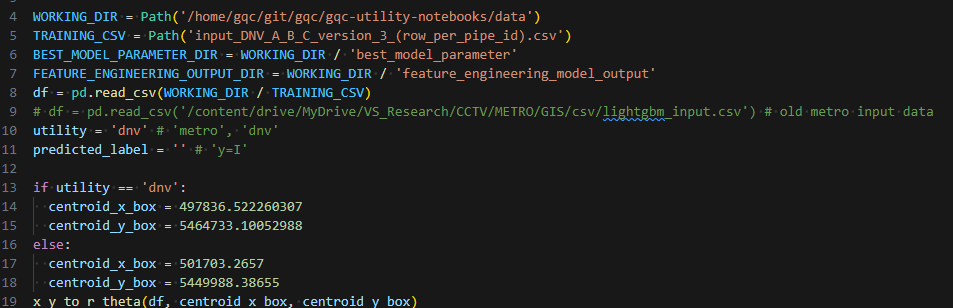 input files