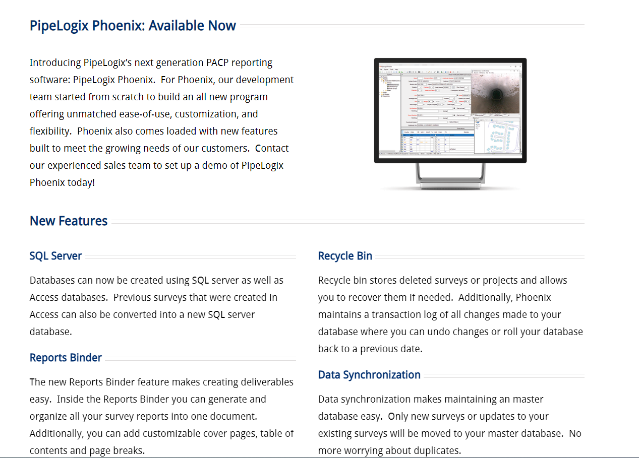 PipeLogix Phoenix