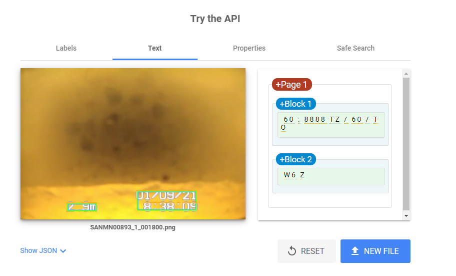 Example when google API does not work