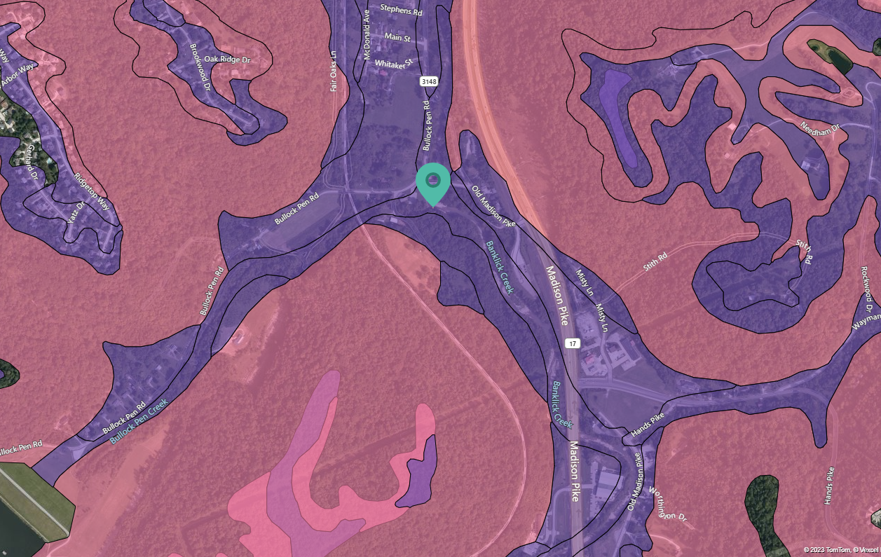 Drainage Map
