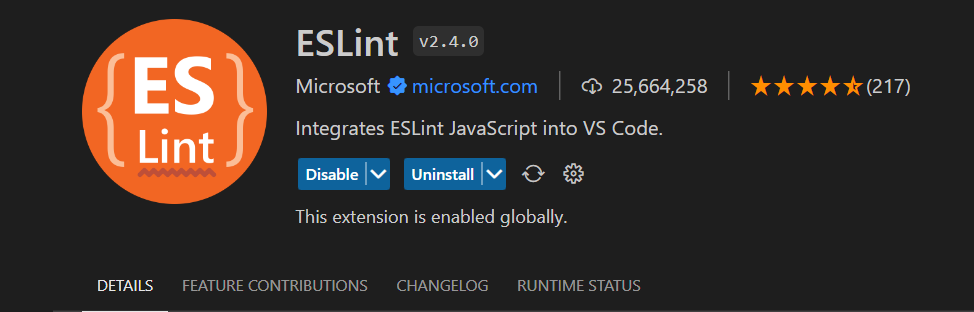 eslint