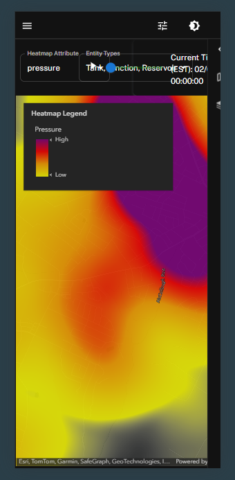 Heatmap has the same issues as the other 2D map with user inputs
