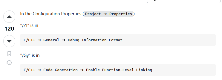 command-line options are incompatible