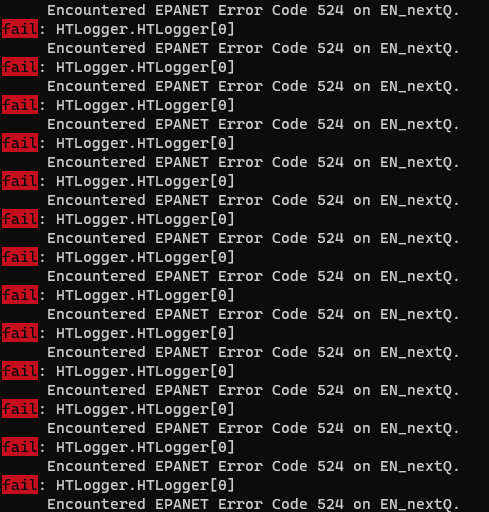 MSX Errors